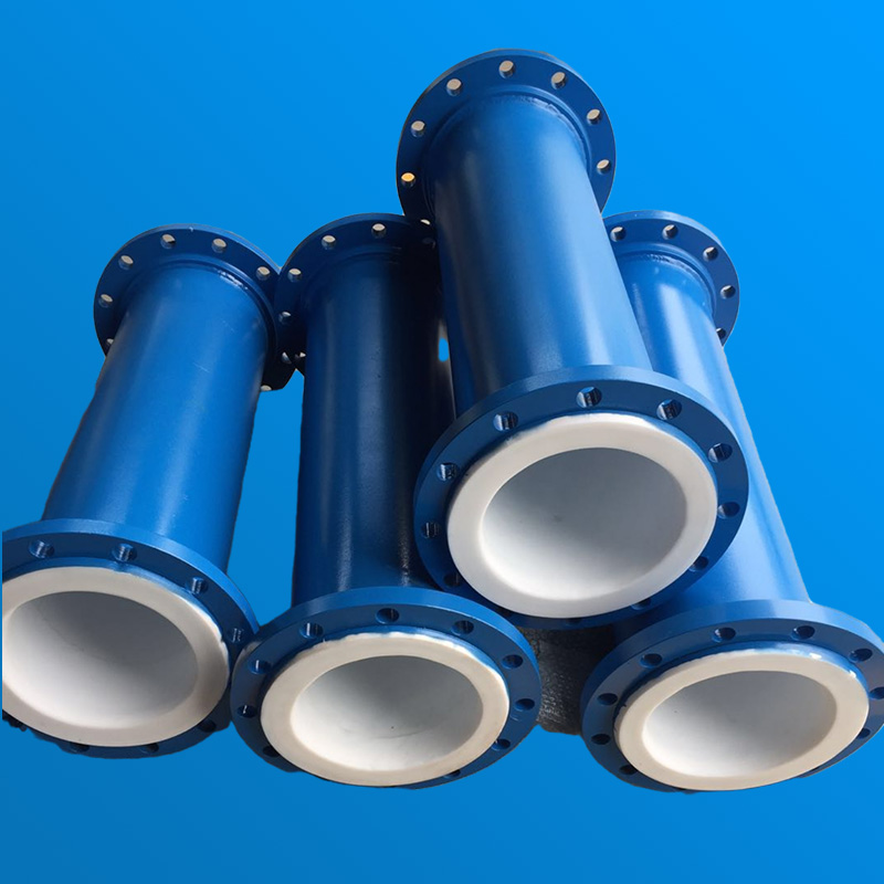 鋼襯四氟模壓直管